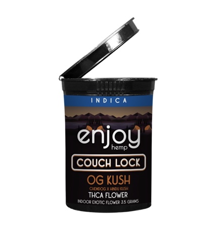 Enjoy Hemp's OG Kush THCA Flower at Scarlet Reserve