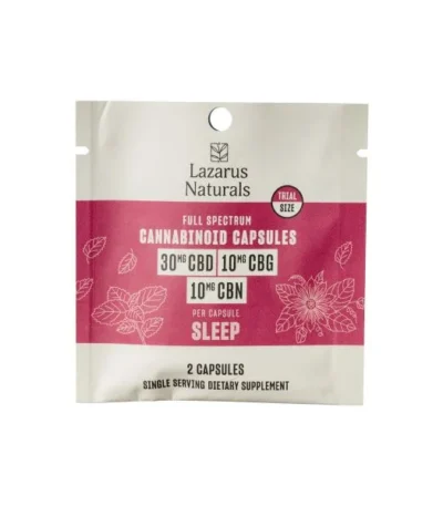 Lazarus Naturals Sleep Capsules at Scarlet Reserve