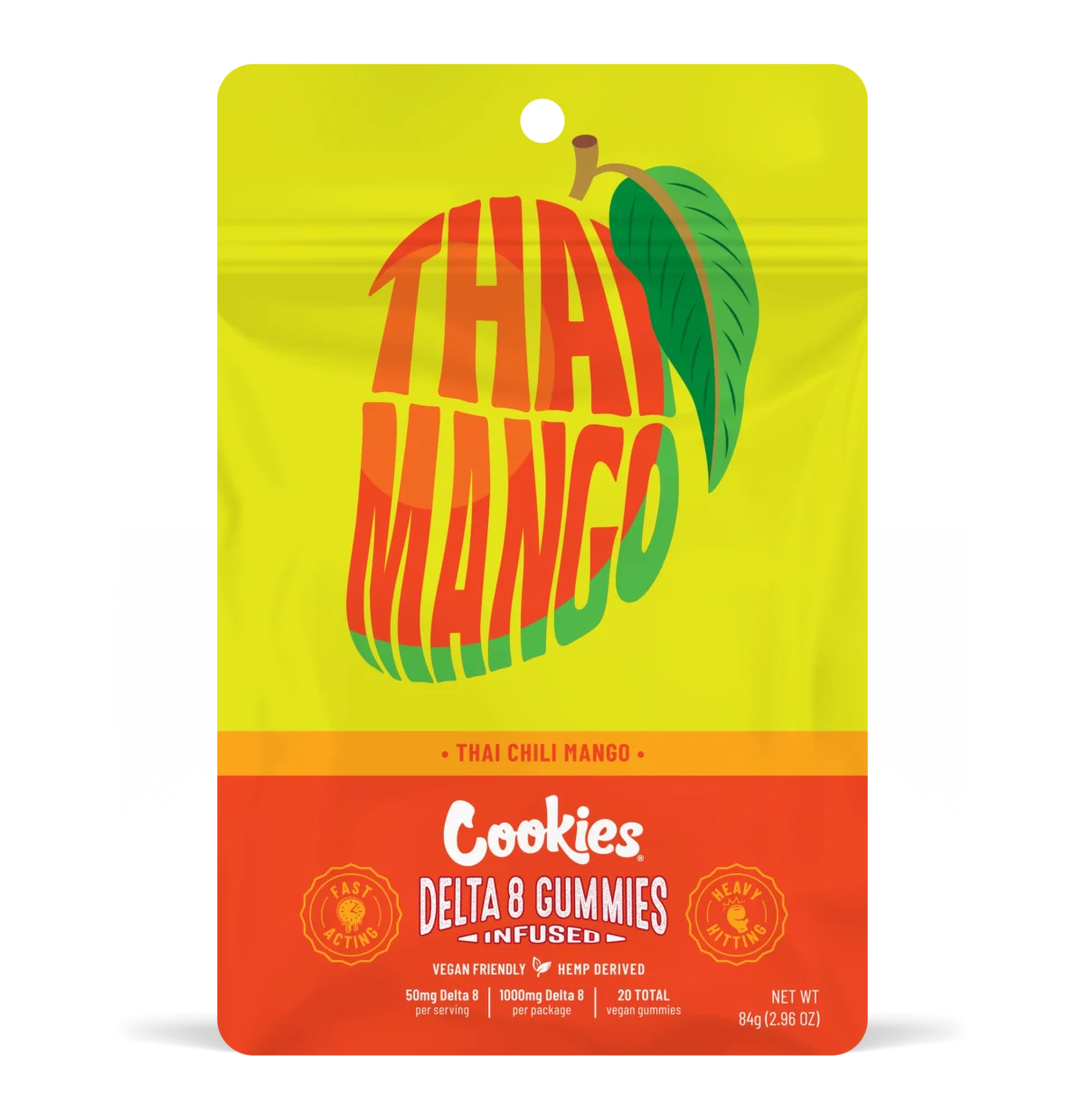 Cookies Delta 8 Gummies - Thai Mango