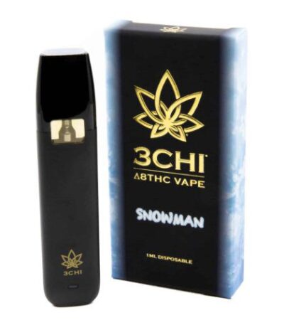 3 Chi Delta 10 Disposable Vape Cartridge – Snowman at Scarlet Reserve