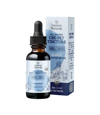 Calming Support CBD Pet Tincture by Lazarus Naturals'
