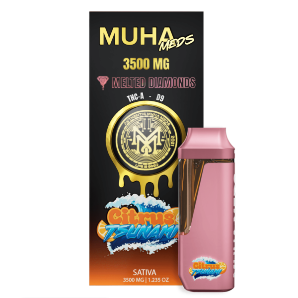Muha-Meds-Citrus-Tsunami-(Sativa)-3.5-Gram-Disposable