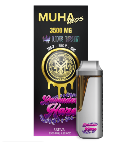 Muha-Meds-Lavender-Haze-(Sativa)-3.5-Gram-Disposable