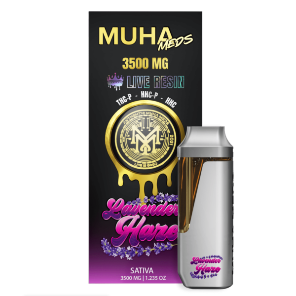 Muha-Meds-Lavender-Haze-(Sativa)-3.5-Gram-Disposable