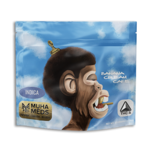 Muha-Meds-Banana-Cream-Cake-(Indica)-1/8ths-3.5-Gram-Flower-Bag