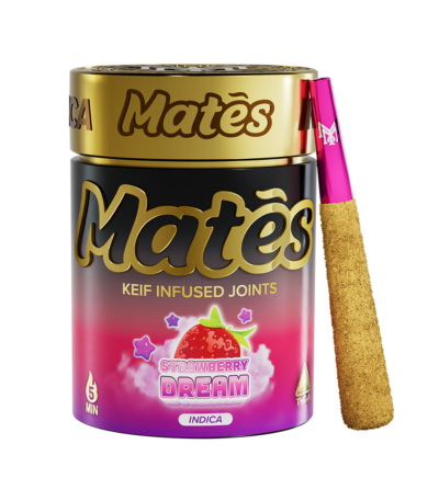 Muha-Meds-Strawberry-Dream-(Sativa)-5-Pre-Rolls-(3-Grams)